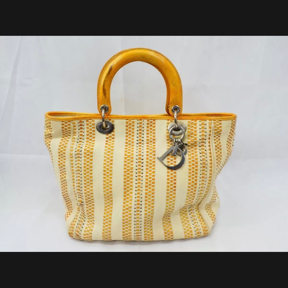 100% Authentic Lady Dior Tote Bag